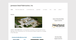 Desktop Screenshot of jamesonsteel.com