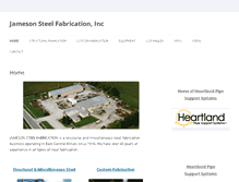 Tablet Screenshot of jamesonsteel.com